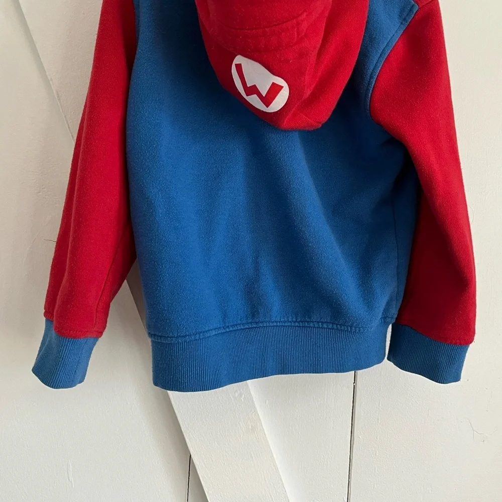 Kids Mario zip up sweatshirt 3/$15 - Picture 2 of 2